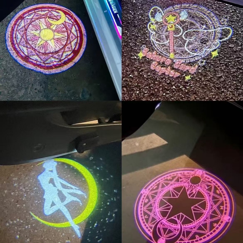 Car Accessories You Need - مصباح ترحيب للسيارة بتصميم سيلور مون،