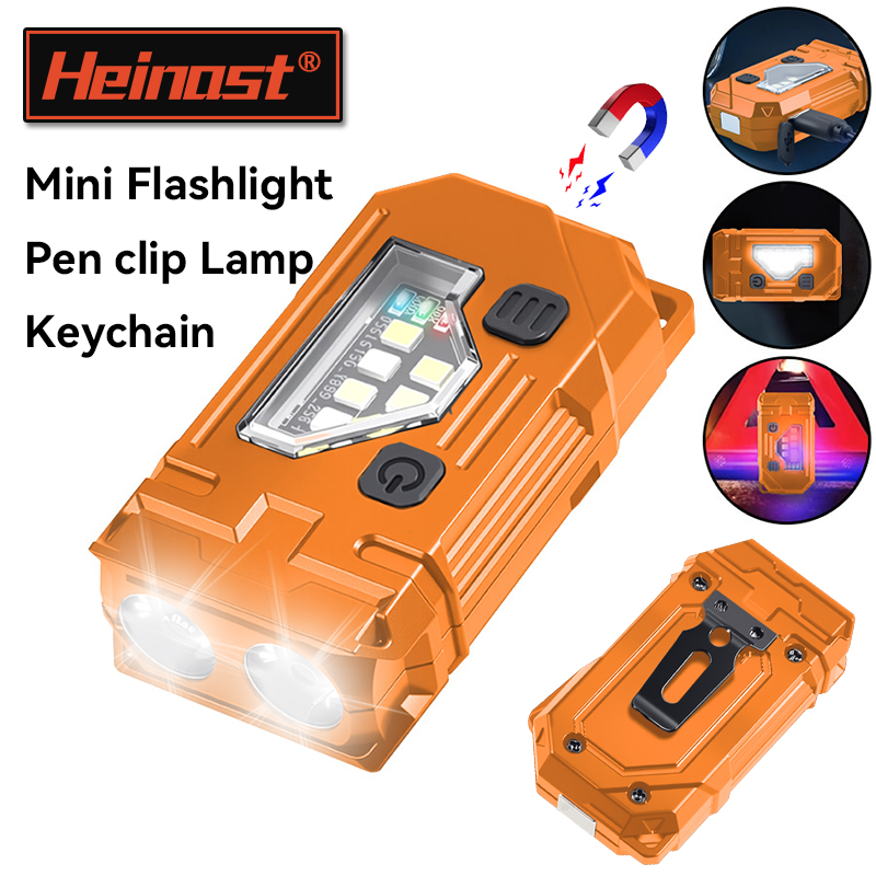 Led Headlight Bulbs - سلسلة مفاتيح صغيرة EDC مصباح يدوي