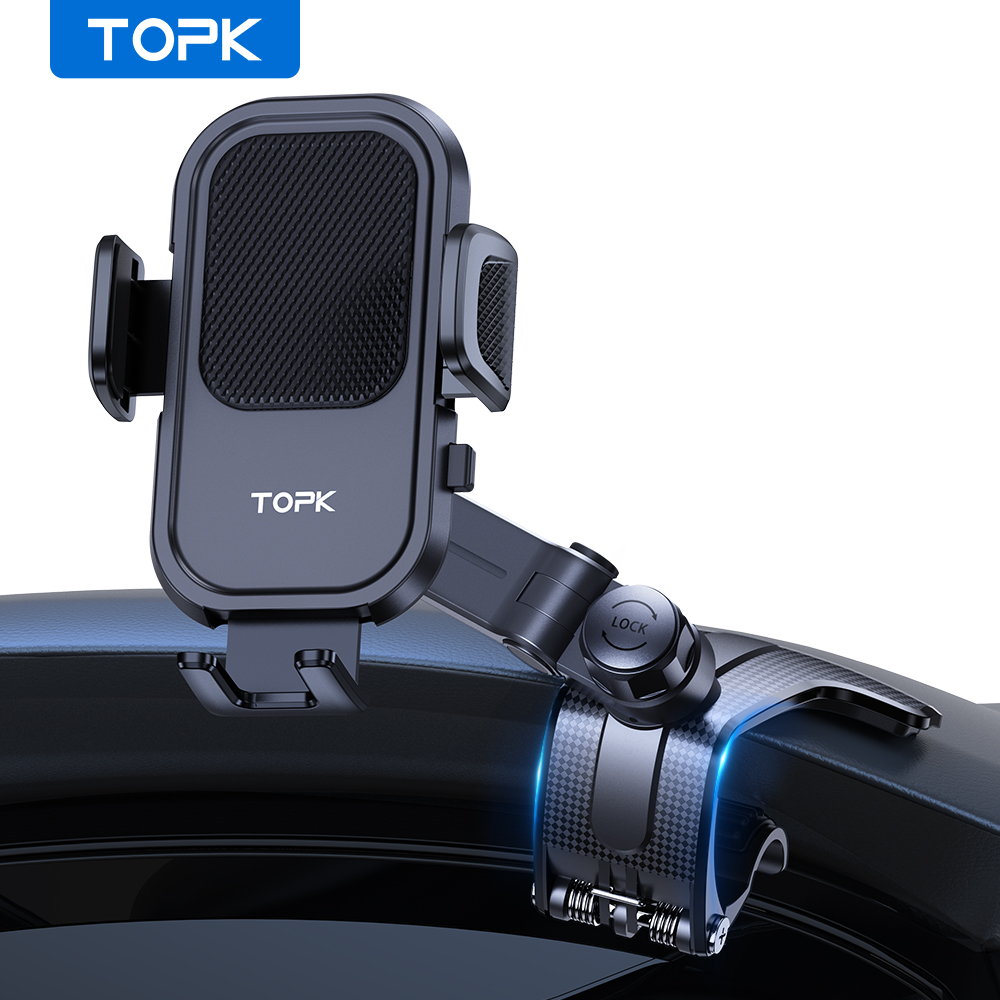 Car Accessories Xiaomi - Topk-حامل هاتف محمول عالمي للوحة قيادة
