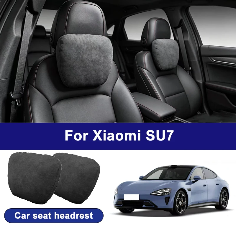 Car Accessories Xiaomi - مساند رأس لسيارة شاومي SU7، وسائد