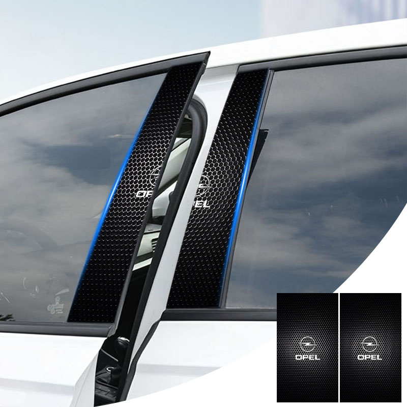 Car Accessories Sticker - ملصقات عمود السيارة B، زينة لأعمدة