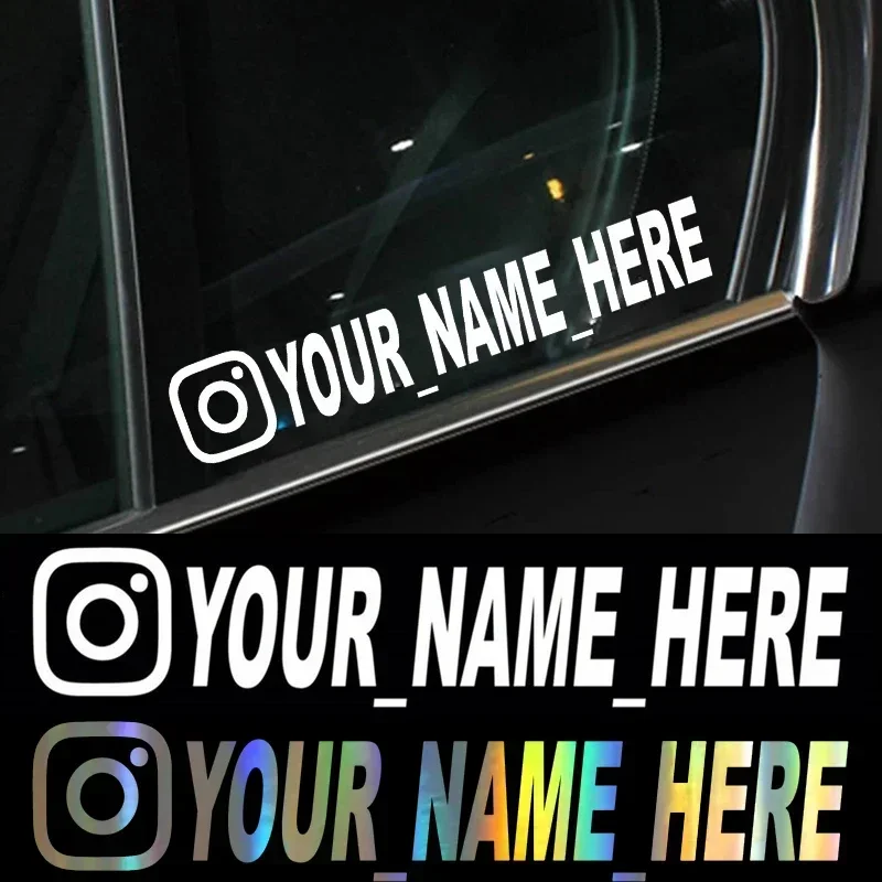 Car Accessories Name - اسم المستخدم مخصص شخصية Instagram شارات