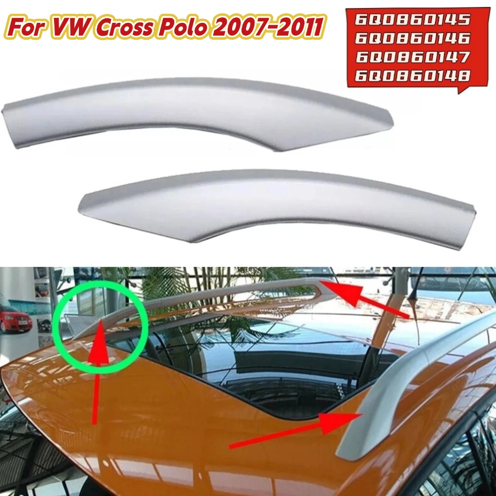 Car Roof Rack Cross Bar - الجبهة الخلفية اليسرى اليمنى سقف رف