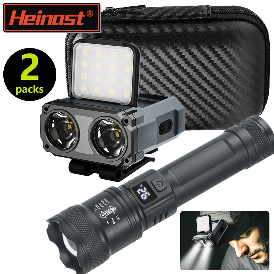 Led Headlight Bulbs - مصباح أمامي صغير قابل لإعادة الشحن