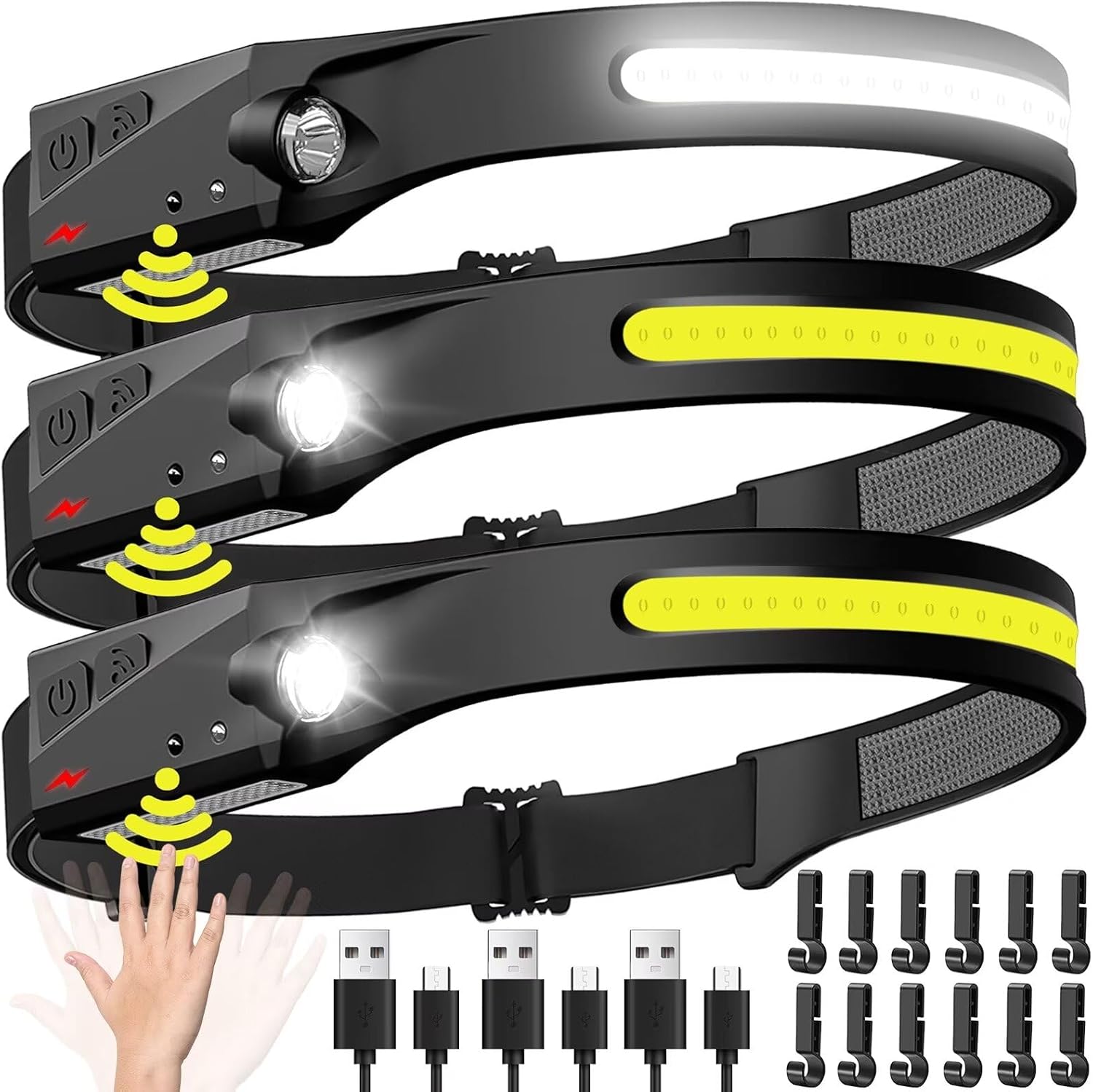 Led Headlight Bulbs - الاستشعار كشافات LED رئيس مصباح يدوي