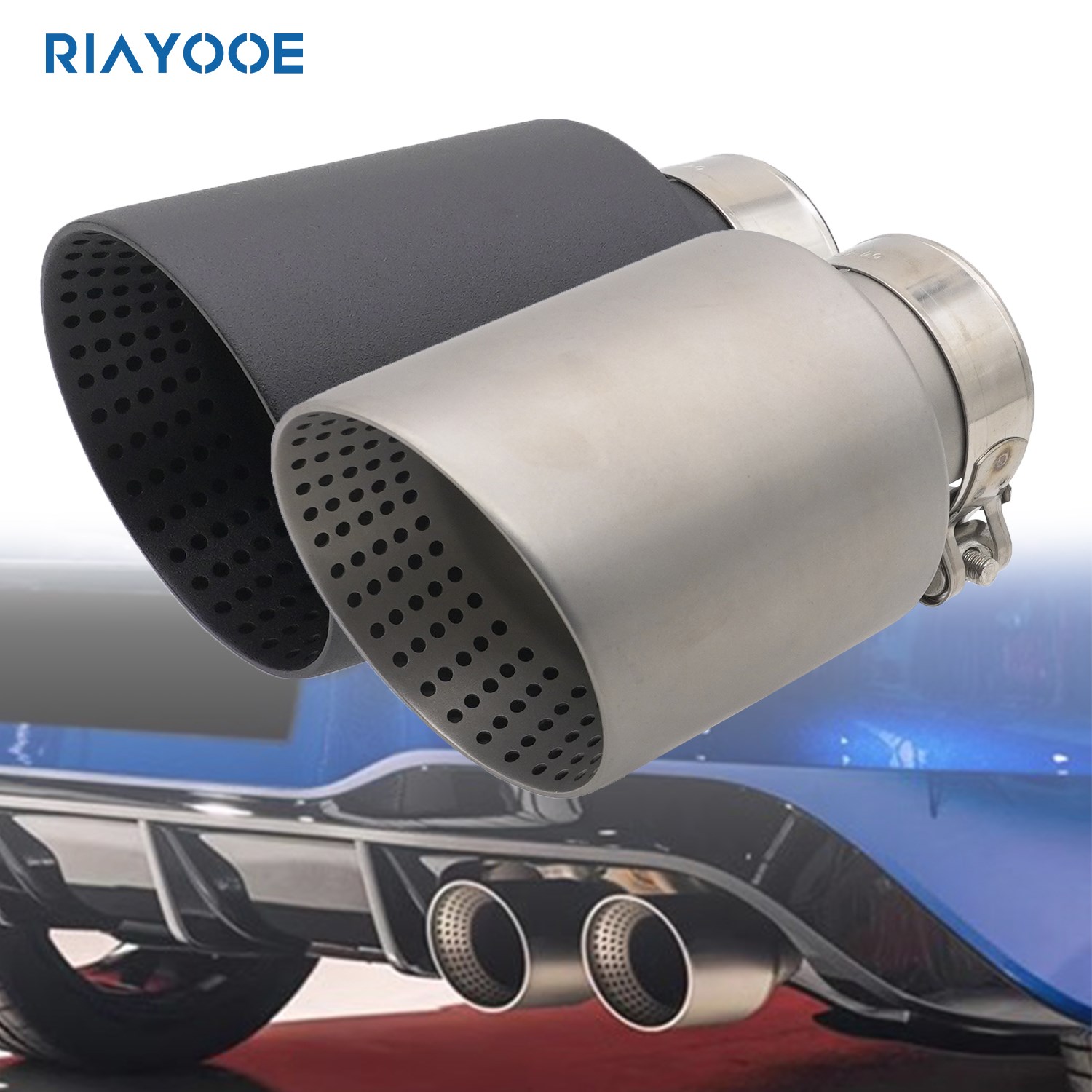 Car Accessories Sound System - أطراف كاتم صوت عادم السيارة ،
