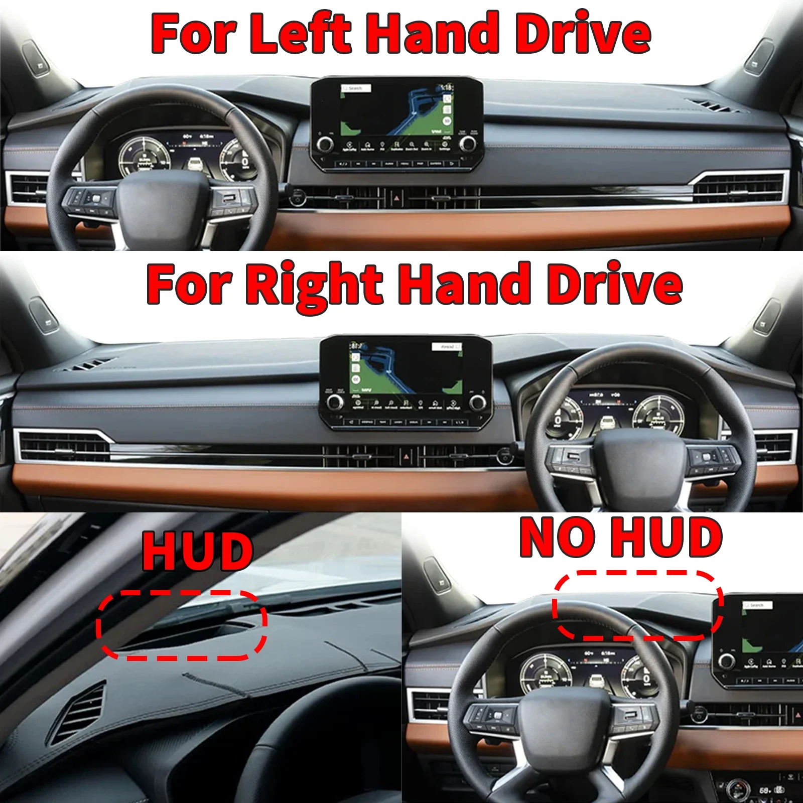 غطاء لوحة القيادة لسيارة ميتسو - مراجعة Car Accessories Logo وسعره