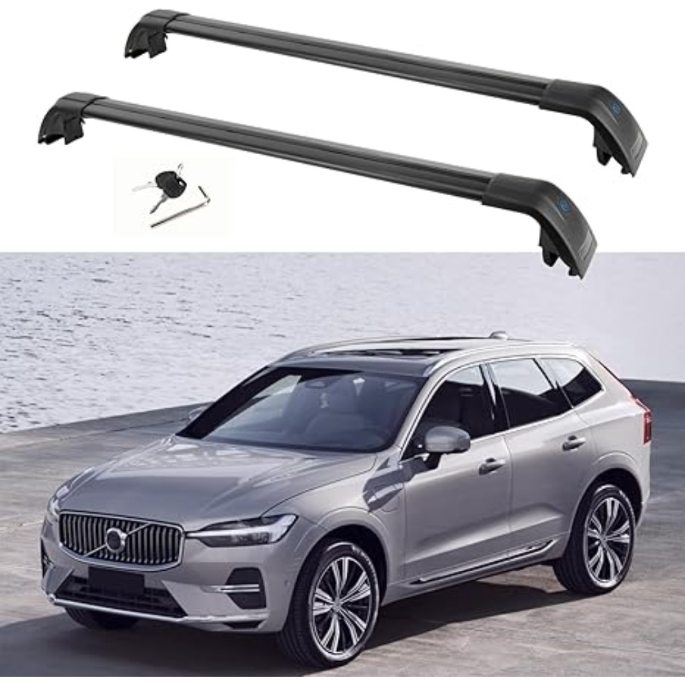 رفوف سقف السيارة الألومنيوم ال - مراجعة Car Roof Rack Cross Bar وسعره