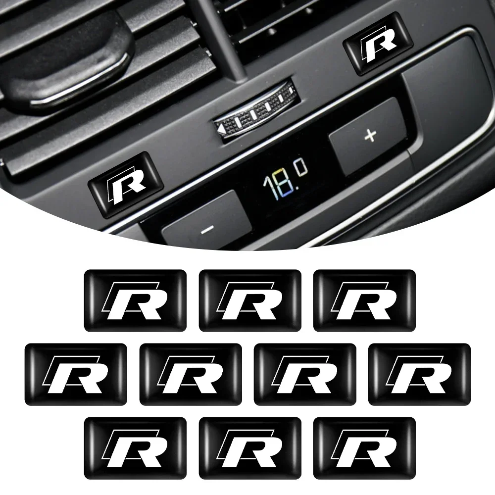 10 قطع شارات لاصقة بشعار السيا - مراجعة Car Accessories Logo وسعره