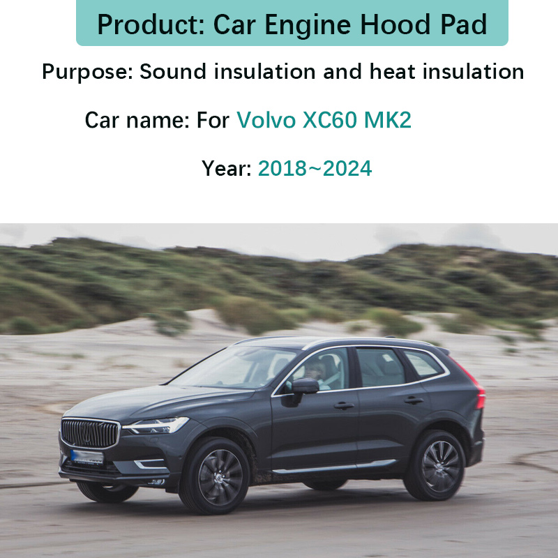 محرك السيارة هود غطاء عازل للص - مراجعة Volvo Car Accessories Xc60 وسعره