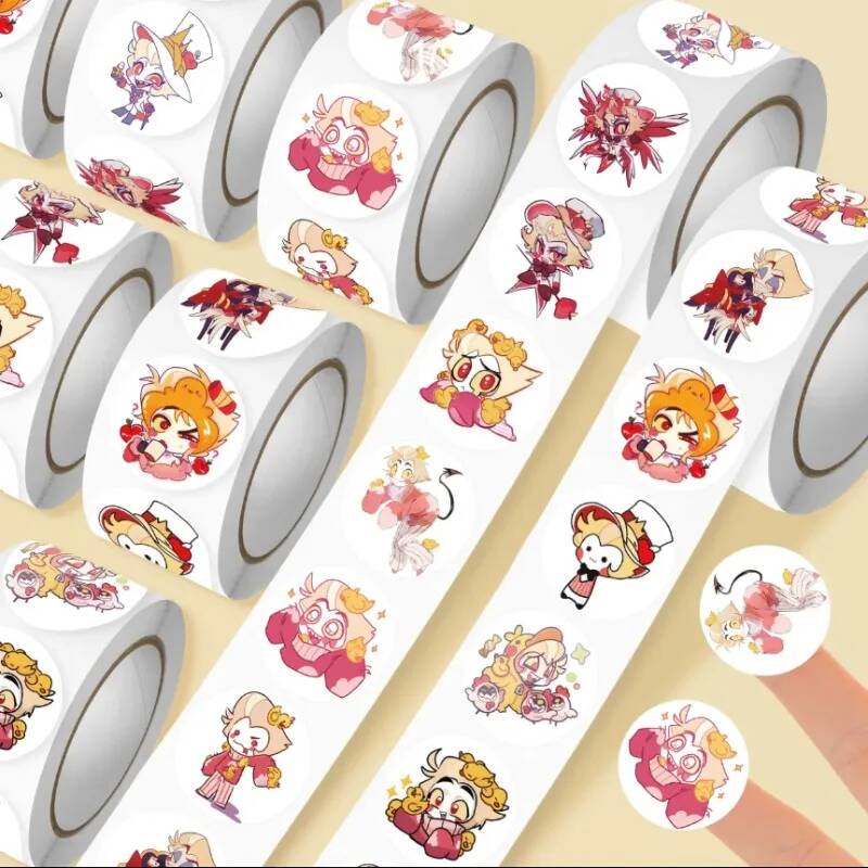 500 قطعة/لفة ملصقات كرتونية دا - مراجعة Car Accessories Sticker وسعره