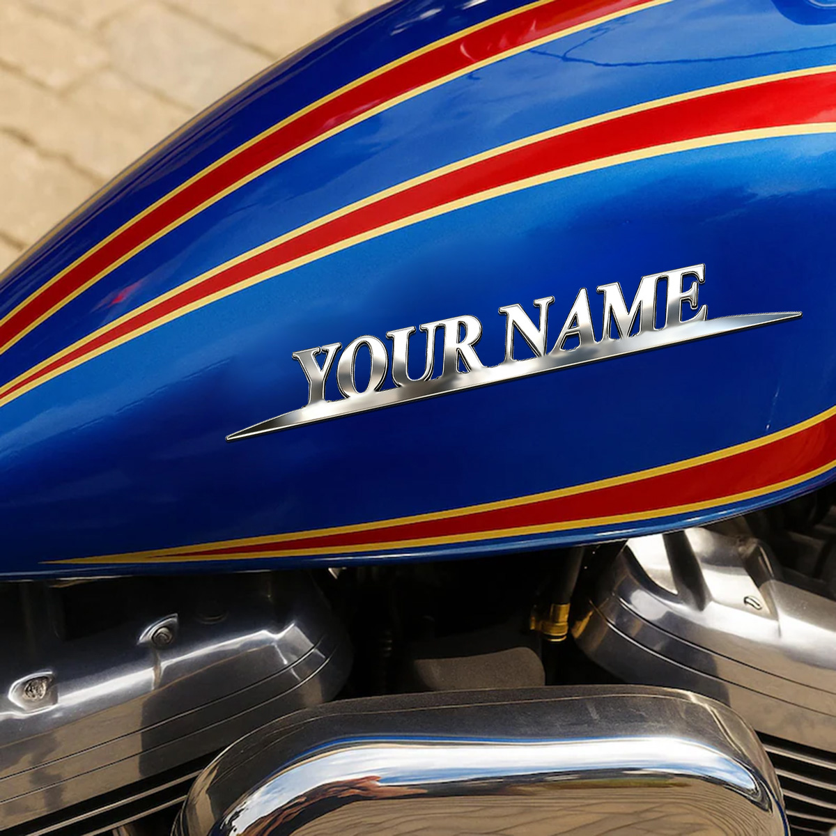 ملصقات معدنية عصرية باسمك شعار - مراجعة Car Accessories Name وسعره