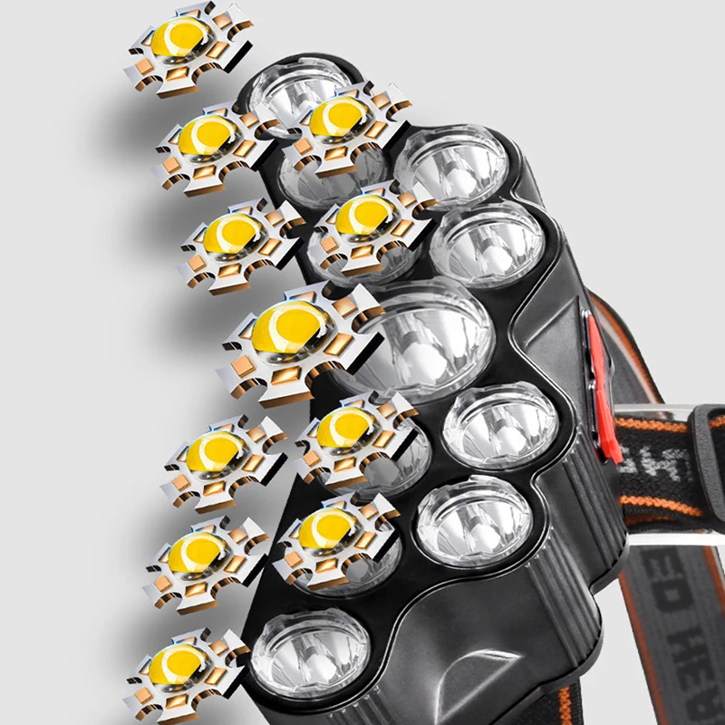 11 LED كشافات ضوء قوي رئيس مصب - مراجعة Led Headlight Bulbs وسعره