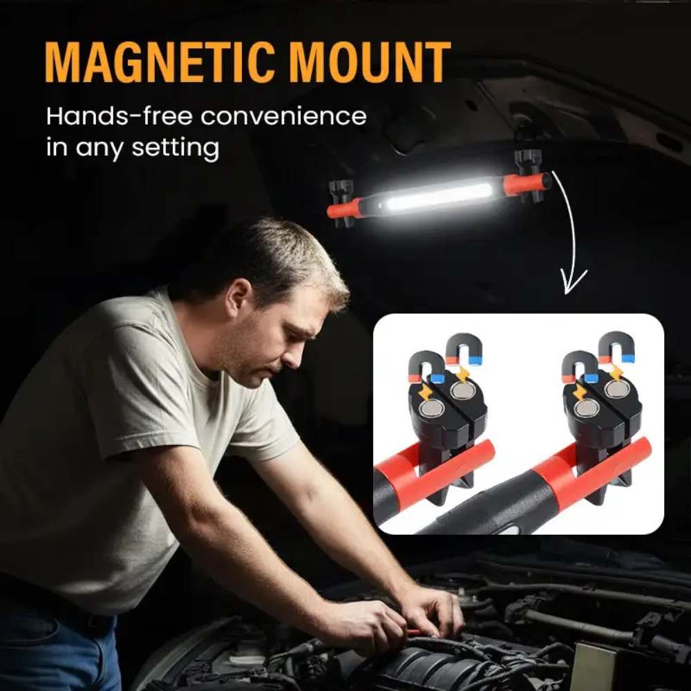 مصباح عمل مغناطيسي فائق السطوع - مراجعة Led Headlight Bulbs وسعره