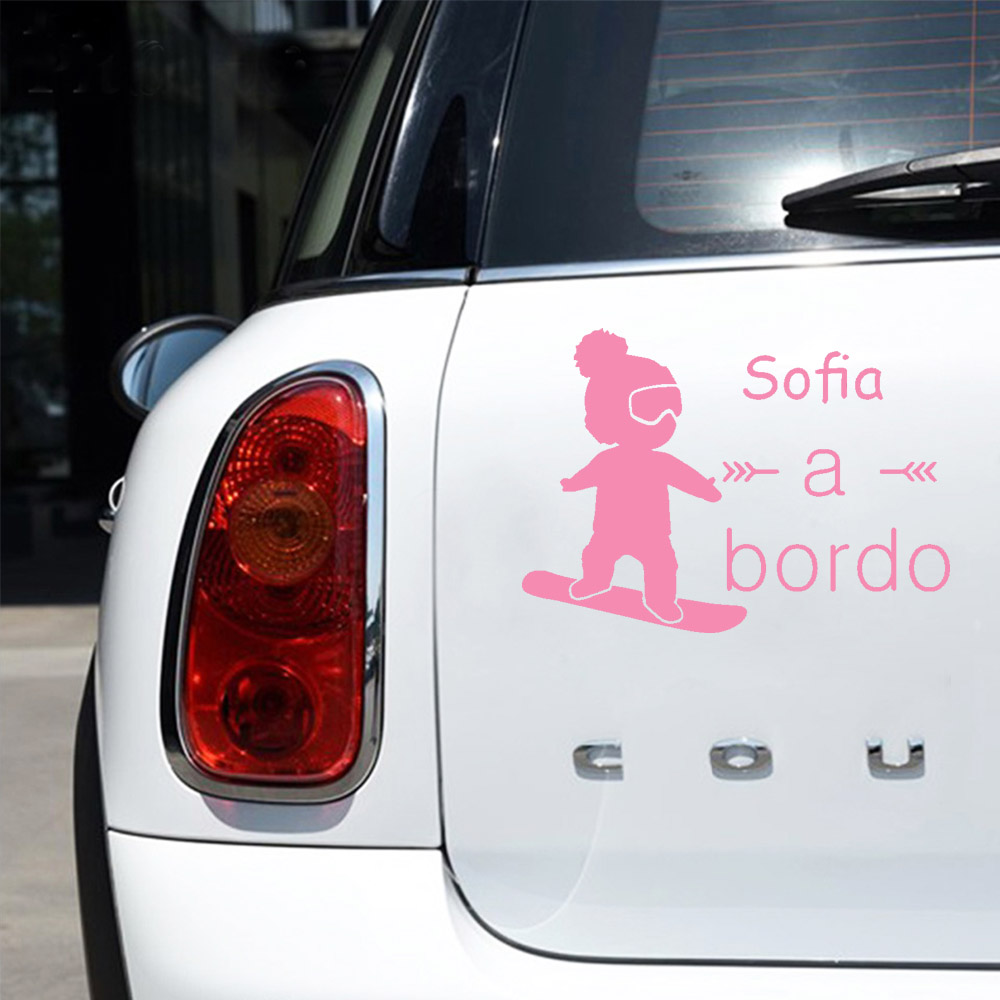 1 قطعة الفينيل الطفل على متن ا - مراجعة Car Accessories Sticker وسعره