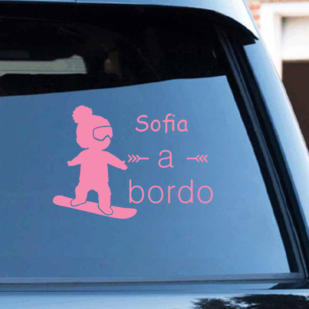 1 قطعة الفينيل الطفل على متن ا - مراجعة Car Accessories Sticker وسعره