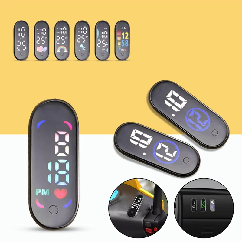 ساعة مضيئة للدراجات النارية وا - مراجعة Car Accessories Workshop وسعره