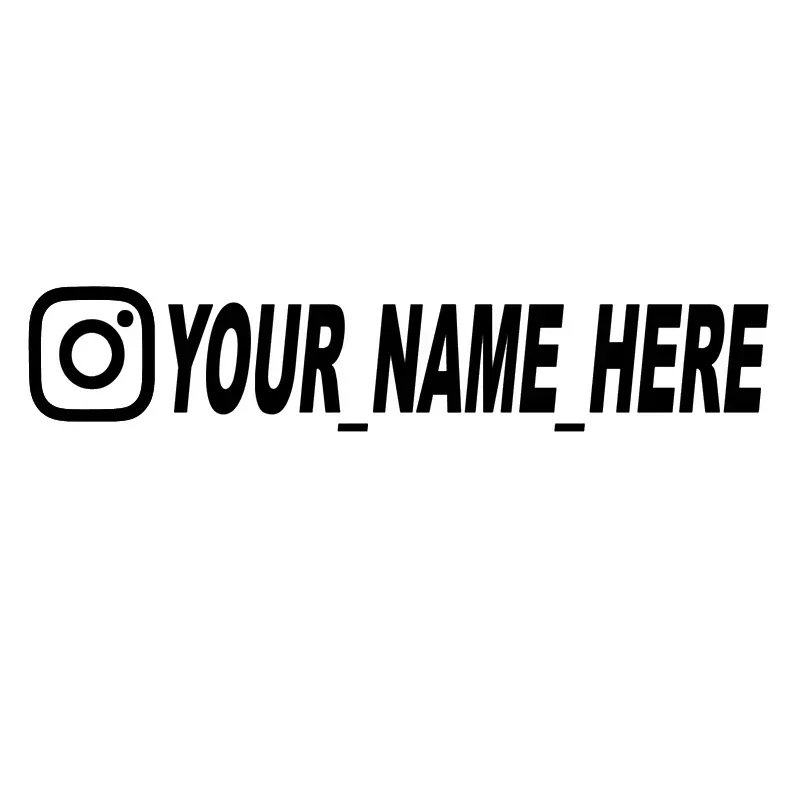 اسم المستخدم مخصص شخصية Instag - مراجعة Car Accessories Name وسعره