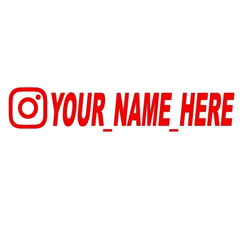اسم المستخدم مخصص شخصية Instag - مراجعة Car Accessories Name وسعره