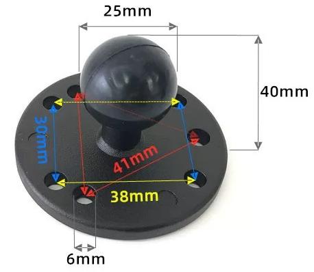 1 بوصة الكرة رئيس دراجة نارية  - مراجعة Car Accessories Xiaomi وسعره