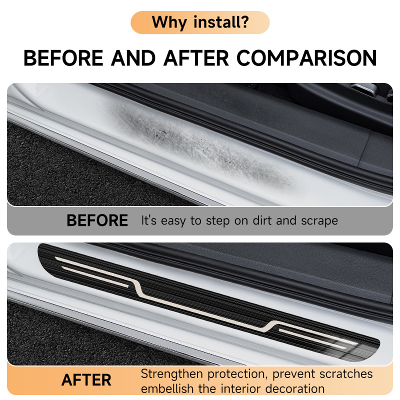 شريط حماية عتبة باب السيارة من - مراجعة Car Accessories You Need وسعره