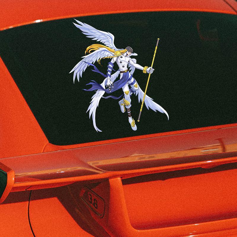 ملصق سيارة ديجيمون لطيف وعصري  - مراجعة Car Accessories Sticker وسعره