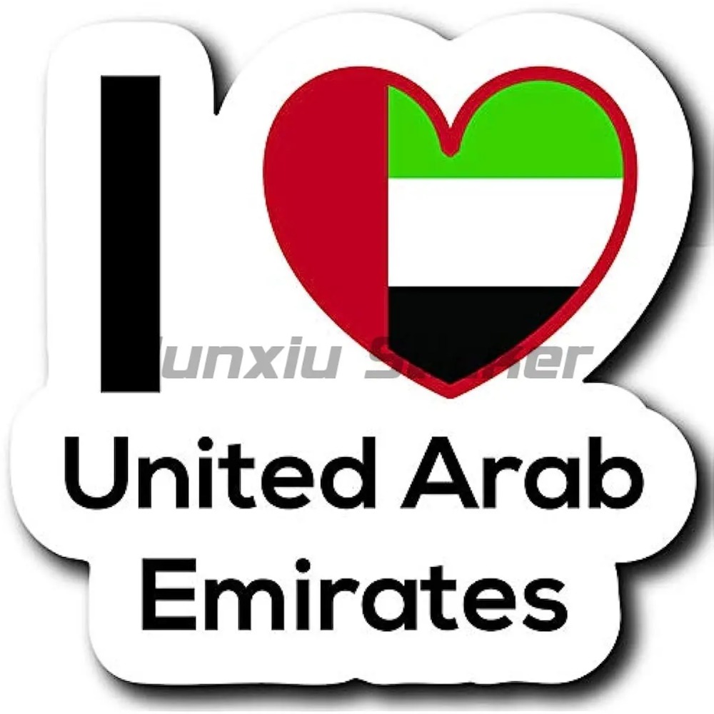 ملصق فينيل لعلم دولة دبي لتزيي - مراجعة Car Accessories In Dubai وسعره