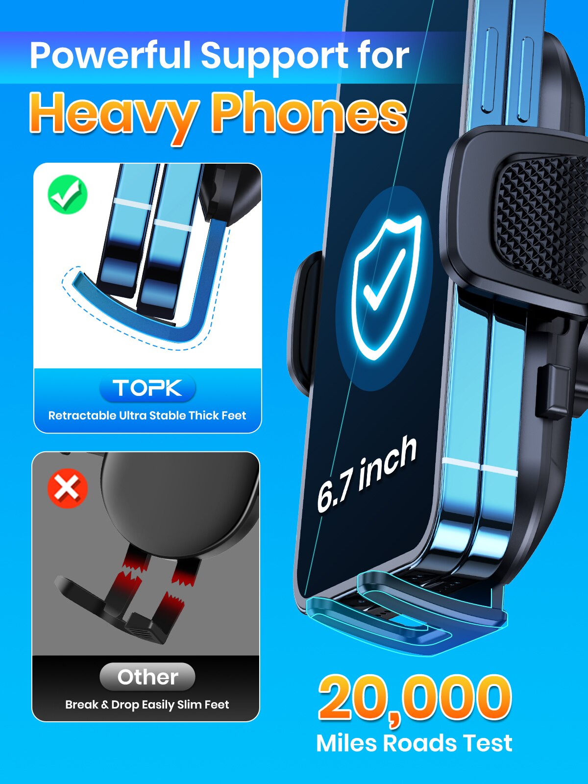 TOPK حامل هاتف السيارة الجاذبي - مراجعة Car Accessories Xiaomi وسعره