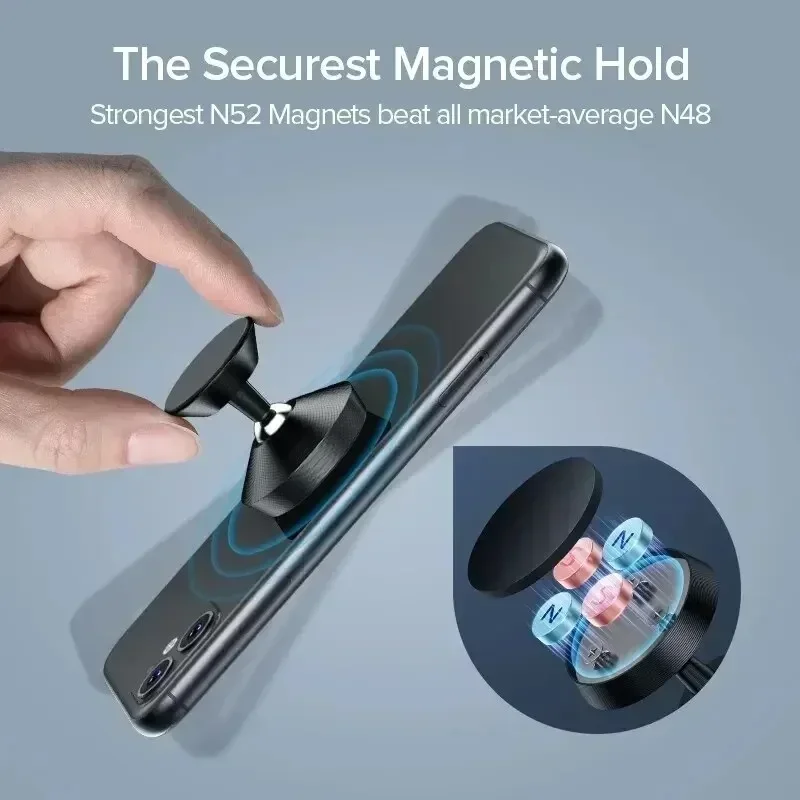 حامل هاتف السيارة المغناطيسي ج - مراجعة Car Accessories Xiaomi وسعره