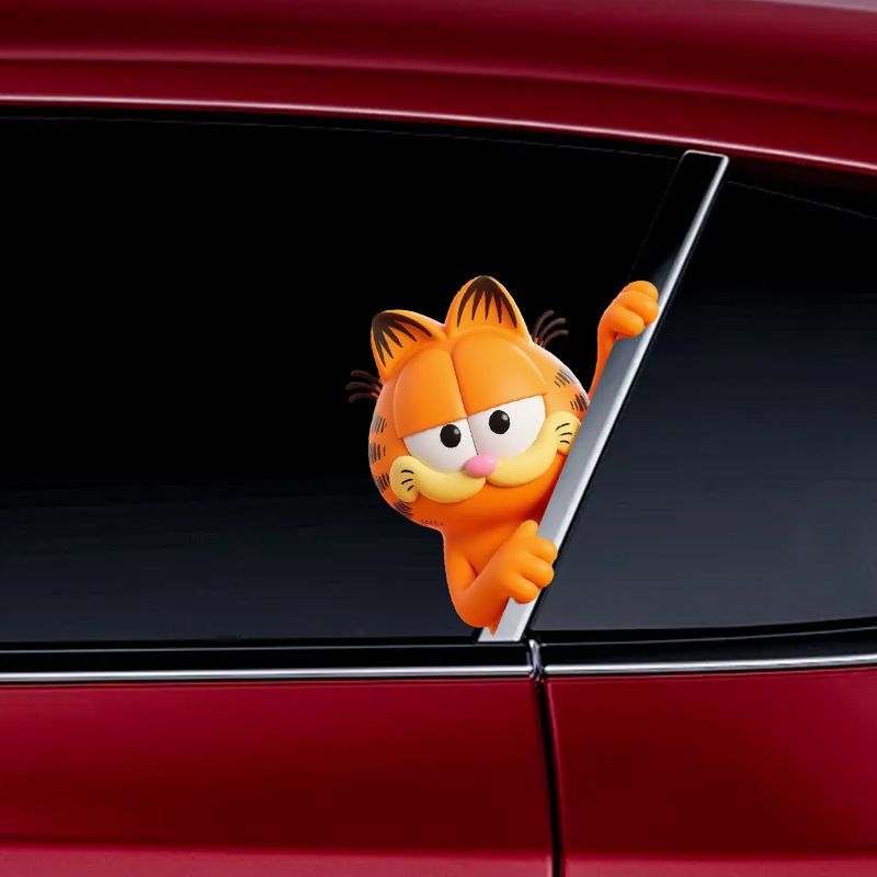 ملصقات غارفيلد الكرتونية اللطي - مراجعة Car Accessories Wholesale وسعره