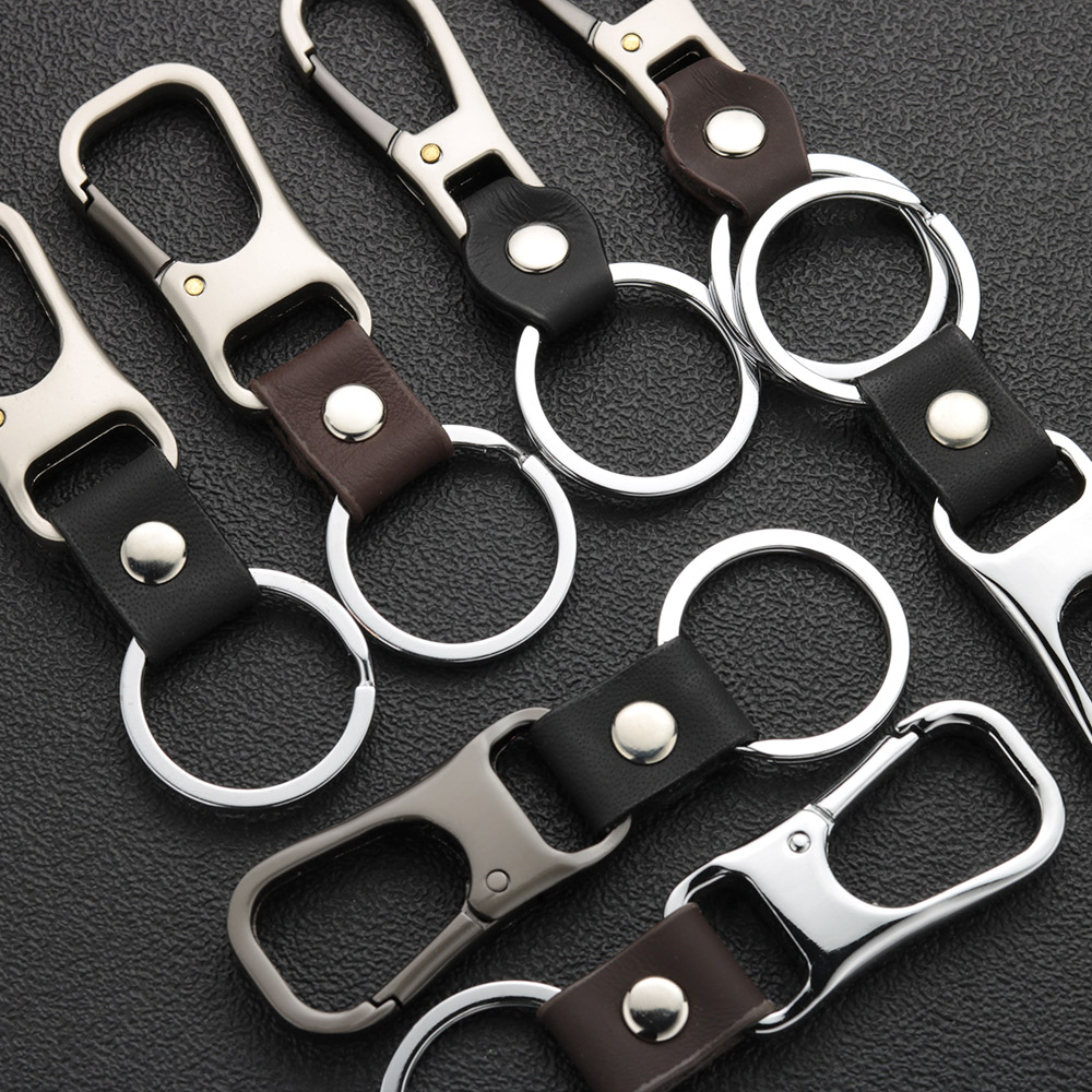 جلد طبيعي المفاتيح النساء الرج - مراجعة Car Accessories Name وسعره
