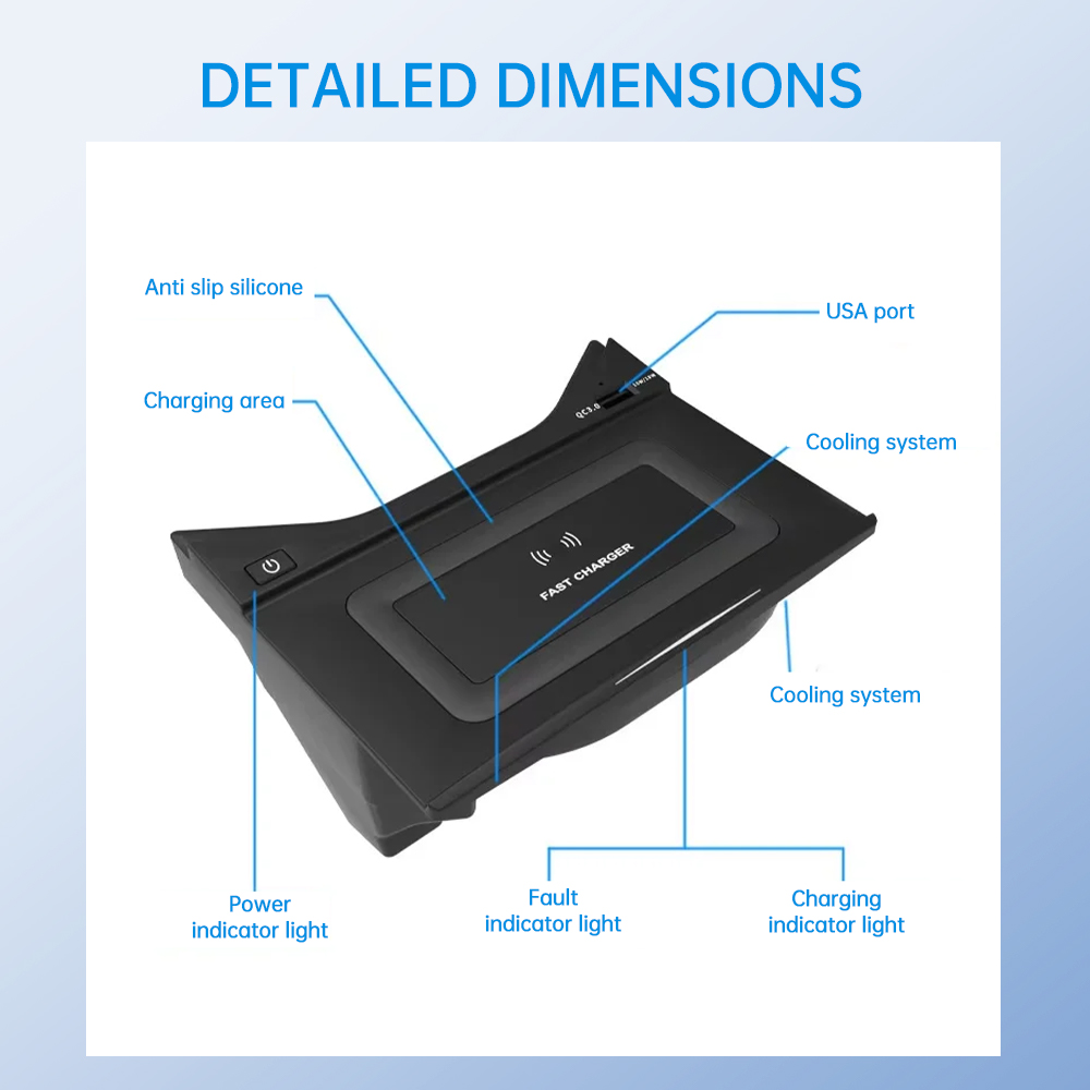 شاحن سيارة لاسلكي لهوندا بريز  - مراجعة Car Accessories Xiaomi وسعره