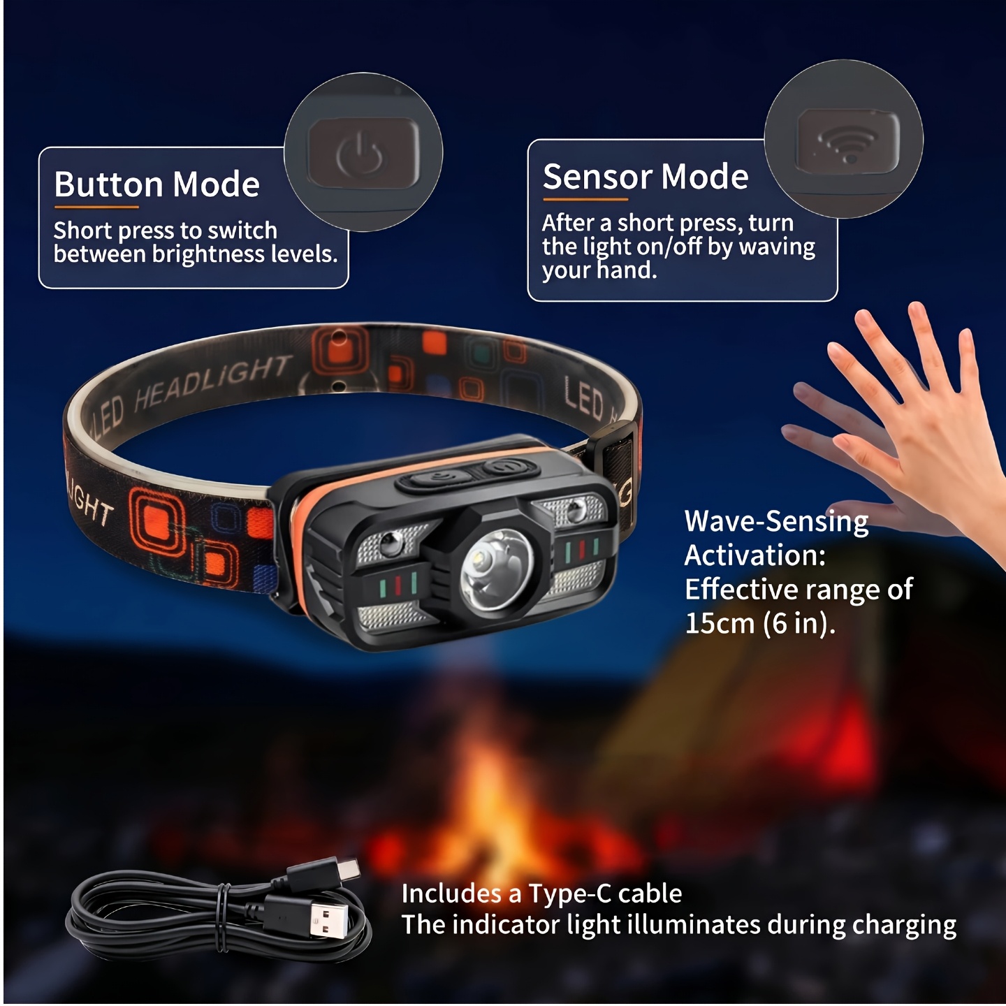 مصباح رأس LED قابل لإعادة الشح - مراجعة Led Headlight Bulbs وسعره